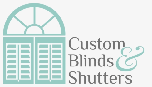 Custom Blinds & Shutters - Shutters And Blinds Logo, HD Png Download, Transparent PNG