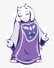 More Undertale This Time It’s Toriel, With Her Big - Toriel, HD Png Download, Transparent PNG