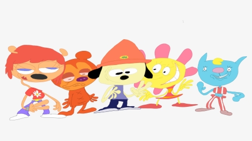 Drew All Of The Main Characters From The Parappa The, HD Png Download, Transparent PNG