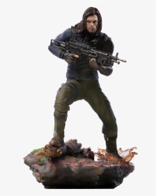 Winter Soldier Iron Studios, HD Png Download, Transparent PNG