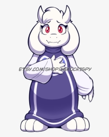 Toriel Acrylic Standee/sticker Design - Toriel Goat Mom Sexy, HD Png Download, Transparent PNG