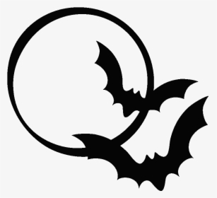 Bat Moon Png Picture - Transparent Background Bat Clipart, Png Download, Transparent PNG