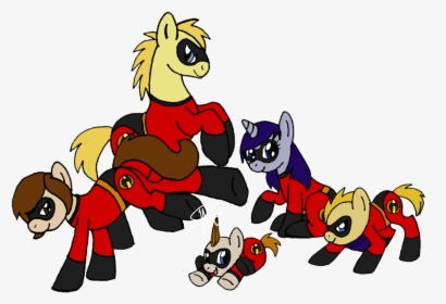 The Incredibles Clipart Dash - Incredibles My Little Pony, HD Png Download, Transparent PNG
