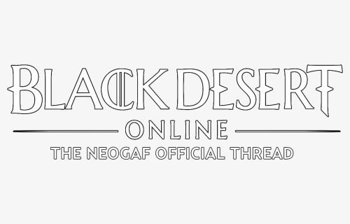 Black Desert Online Png , Png Download - Calligraphy, Transparent Png, Transparent PNG