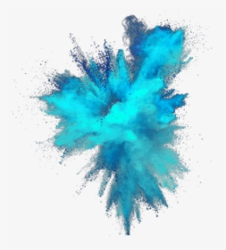 #color #colorful #explosion #blue #splash #freetoedit - Blue Colour Splash Png, Transparent Png, Transparent PNG