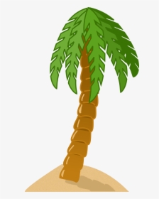 Palm Tree Palm Tree Free Picture - Palm Tree Clip Art, HD Png Download, Transparent PNG