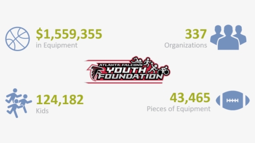 Atlanta Falcons Youth Foundation, HD Png Download, Transparent PNG