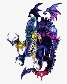 Neo Ridley / Ridley-x Metroid Fusion - Metroid Ridley Concept Art, HD Png Download, Transparent PNG