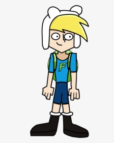 Finn The Human In The Style Of Danny Phantom - Cartoon, HD Png Download, Transparent PNG