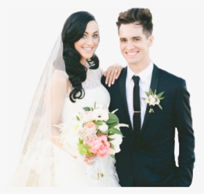 Sarah And Brendon Sarahurie Brendonurie Png Brendon - Brendon Urie Wedding, Transparent Png, Transparent PNG