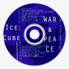 War & Peace Vol - Ice Cube War And Peace Vol 2 Cd, HD Png Download, Transparent PNG