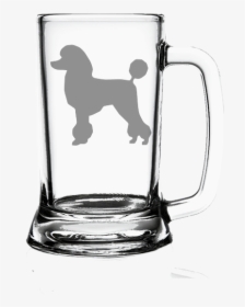 Poodle Dog 16oz - Happy Birthday Beer Glass, HD Png Download, Transparent PNG