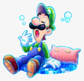 🥧enclosed Grand Dad - Mario And Luigi Dream Team Luigi, HD Png Download, Transparent PNG