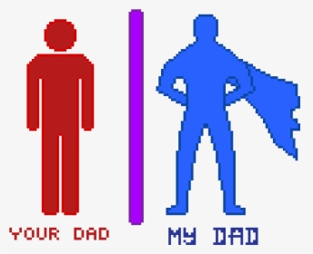 Your Dad My Dad - Male Bathroom Sign Png, Transparent Png, Transparent PNG