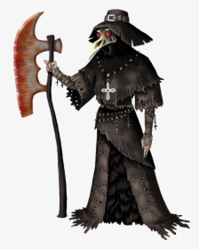 Design And Development Sketches For The Plague Doctor - Plague Doctor Png, Transparent Png, Transparent PNG