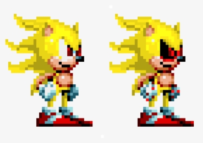Super Sonic And Super Sonic - Sonic 3 Mania Sprites, HD Png Download, Transparent PNG