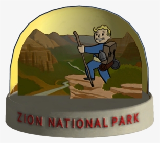 Snow Globe Zion National - New Vegas Snow Globes Zion, HD Png Download, Transparent PNG
