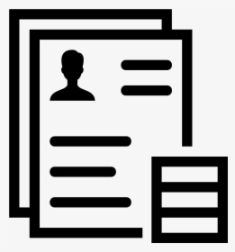 Resume Icons Png - Transparent Resume Icon, Png Download, Transparent PNG