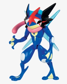 Ash-greninja 5” Action Figure , Png Download - Pokemon Frog, Transparent Png, Transparent PNG