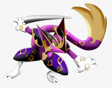 Liesharp By Jordanqv - Cool Greninja Fusions, HD Png Download, Transparent PNG