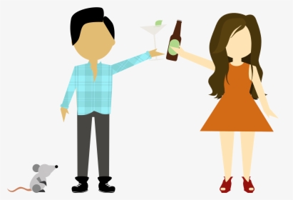 Somehow, Amid The Skyscrapers, Eucalyptus Cocktails - Cartoon, HD Png Download, Transparent PNG