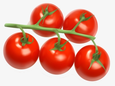 Tomato Juice Cherry Tomato Clip Art - Cherry Tomato Clipart, HD Png Download, Transparent PNG