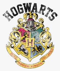 Harry Potter Hogwarts Crest Mens Tall Fit Shirt Png - Hogwarts Shirt, Transparent Png, Transparent PNG