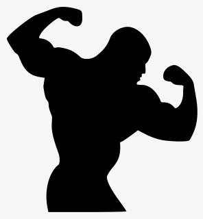 Com Physical Fitness Silhouette - Body Building Clip Art, HD Png Download, Transparent PNG