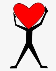 Heart Person Clip Art, HD Png Download, Transparent PNG