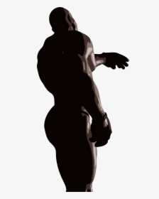 Silhouette Bodybuilder, HD Png Download, Transparent PNG