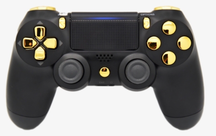 Black And Silver Ps4 Controller, HD Png Download, Transparent PNG