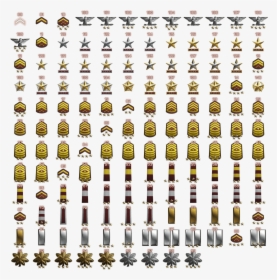 Military Ts Icons Rank, HD Png Download, Transparent PNG