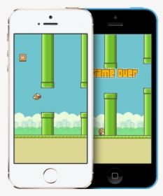 Flappy Bird - Flappy Bird On Mobile, HD Png Download, Transparent PNG
