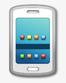 Phone Emoji Png - Smartphone, Transparent Png, Transparent PNG