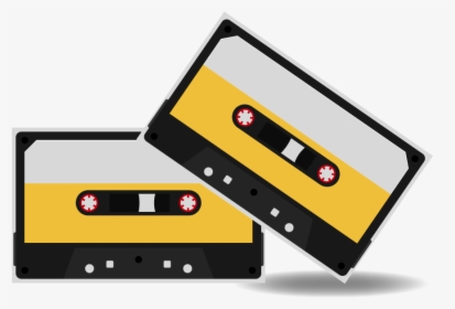 Vector Cassette Tape Png, Transparent Png, Transparent PNG