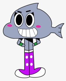 Sharza The Shark - Amazing World Of Gumball Ocs, HD Png Download, Transparent PNG