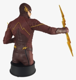 Based On The Hit Cw Show The Flash, This Hand Painted, - Flash Bust Icon Heroes, HD Png Download, Transparent PNG