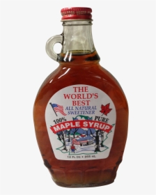 Bottle Maple Syrup, HD Png Download, Transparent PNG