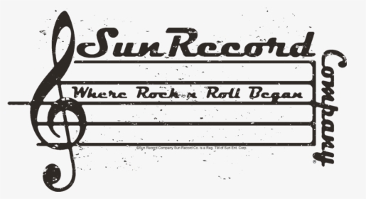 Sun Records Music Staff Men S Regular Fit T-shirt - 60's Rocket, HD Png Download, Transparent PNG