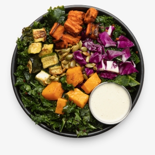 Roasted Veggies With Cucumber Tahini - Fattoush, HD Png Download, Transparent PNG