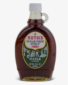 Bottle Of Roth S Sugar Free Maple Flavored Syrup - Bottle, HD Png Download, Transparent PNG