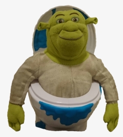 If Yall Wanna Meme The Shrek Coming Out The Toilet - Shrek On The Toilet, HD Png Download, Transparent PNG