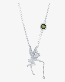 Tinker Bell Star Dangle Pendant In Sterling Silver - Pendant, HD Png Download, Transparent PNG