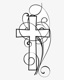Cross Clipart Google Search Bible Teaching Resources - Drawings Of Easter Cross, HD Png Download, Transparent PNG