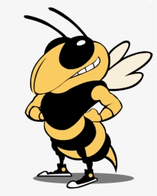 Buzz Georgia Tech Black And White Clipart , Png Download - Thomas County Yellow Jackets, Transparent Png, Transparent PNG