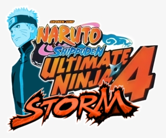 Naruto Storm 4 Logo Png - Naruto Shippuden, Transparent Png, Transparent PNG