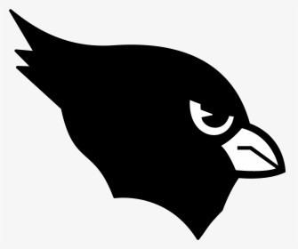 Arizona Cardinals Logo Black And Ahite - 1994 Arizona Cardinals Logo Png, Transparent Png, Transparent PNG
