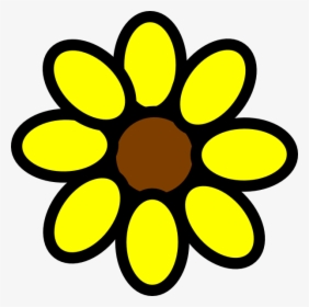 Sunflower Button Cliparts Png - Girl Scout Promise Center, Transparent Png, Transparent PNG