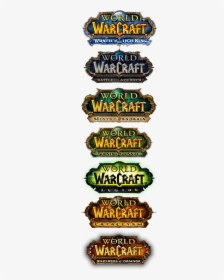 World Of Warcraft Expansion Logos, HD Png Download, Transparent PNG