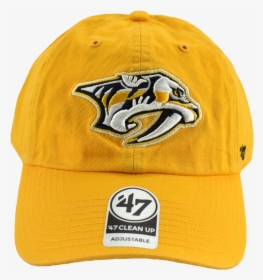 Nashville Predators Yellow 47 Nhl Dad Hat - Nashville Predators Hat, HD Png Download, Transparent PNG